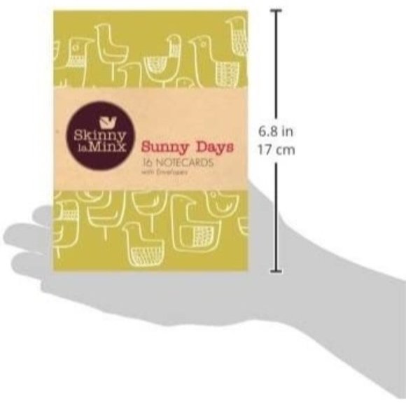 NWT Sunny Days Notecard Set (Skinny LaMinx): 16 Notecards with Envelopes - Picture 6 of 6